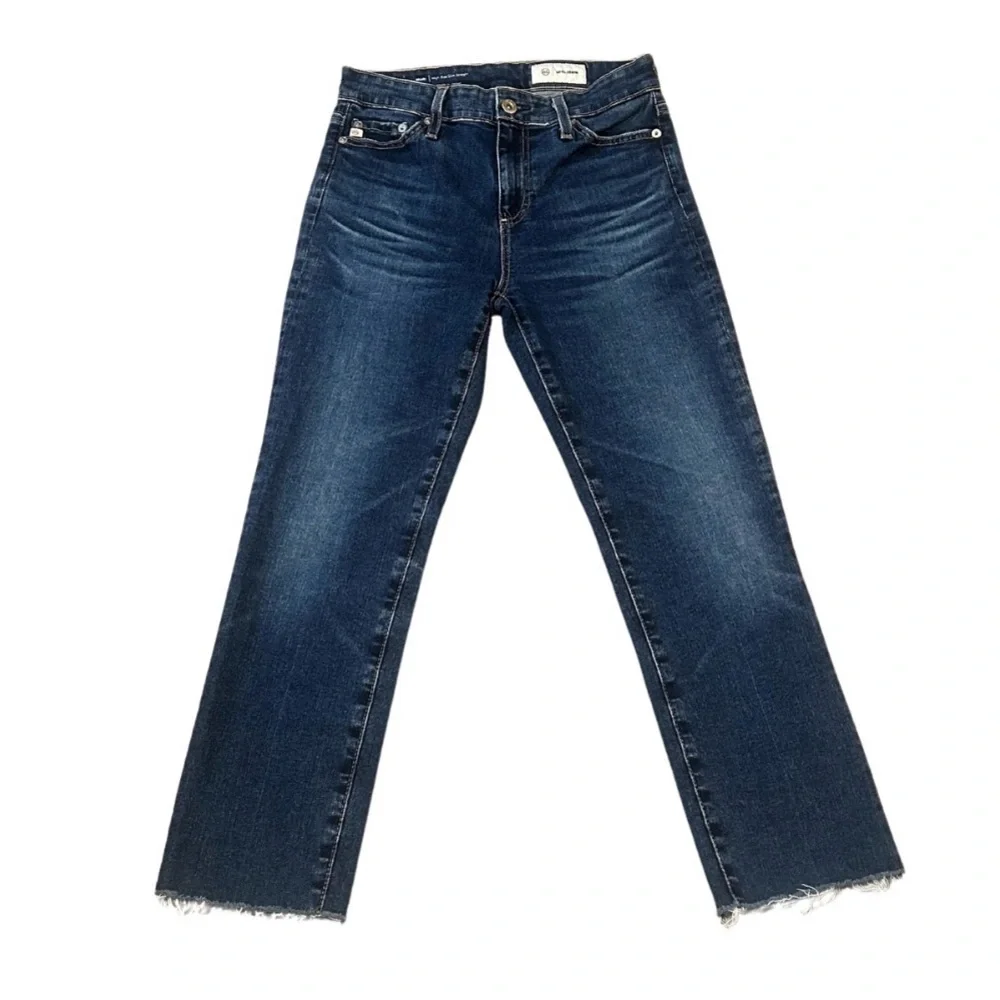 AG Mari High Rise Slim Straight Crop Jeans | 8 Yrs Eastcoast | Size 25 NWOT